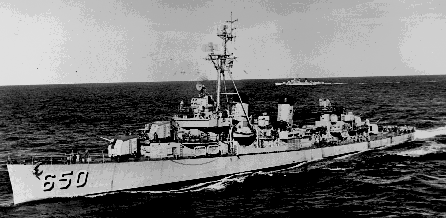U.S.S Caperton DD-650